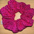 Pink Sequin Scrunchie